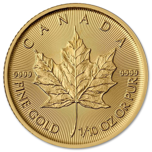 sell 1 oz Gold Canadian Maple Leaf