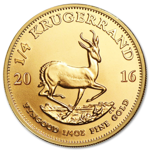 Bullion gold coin Krugerrand 1/4 oz at bullion79