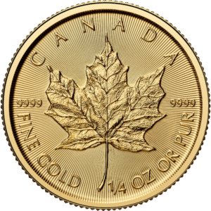 1/4 oz Canadian Gold Maple Leaf